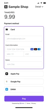 Payment links on mobile