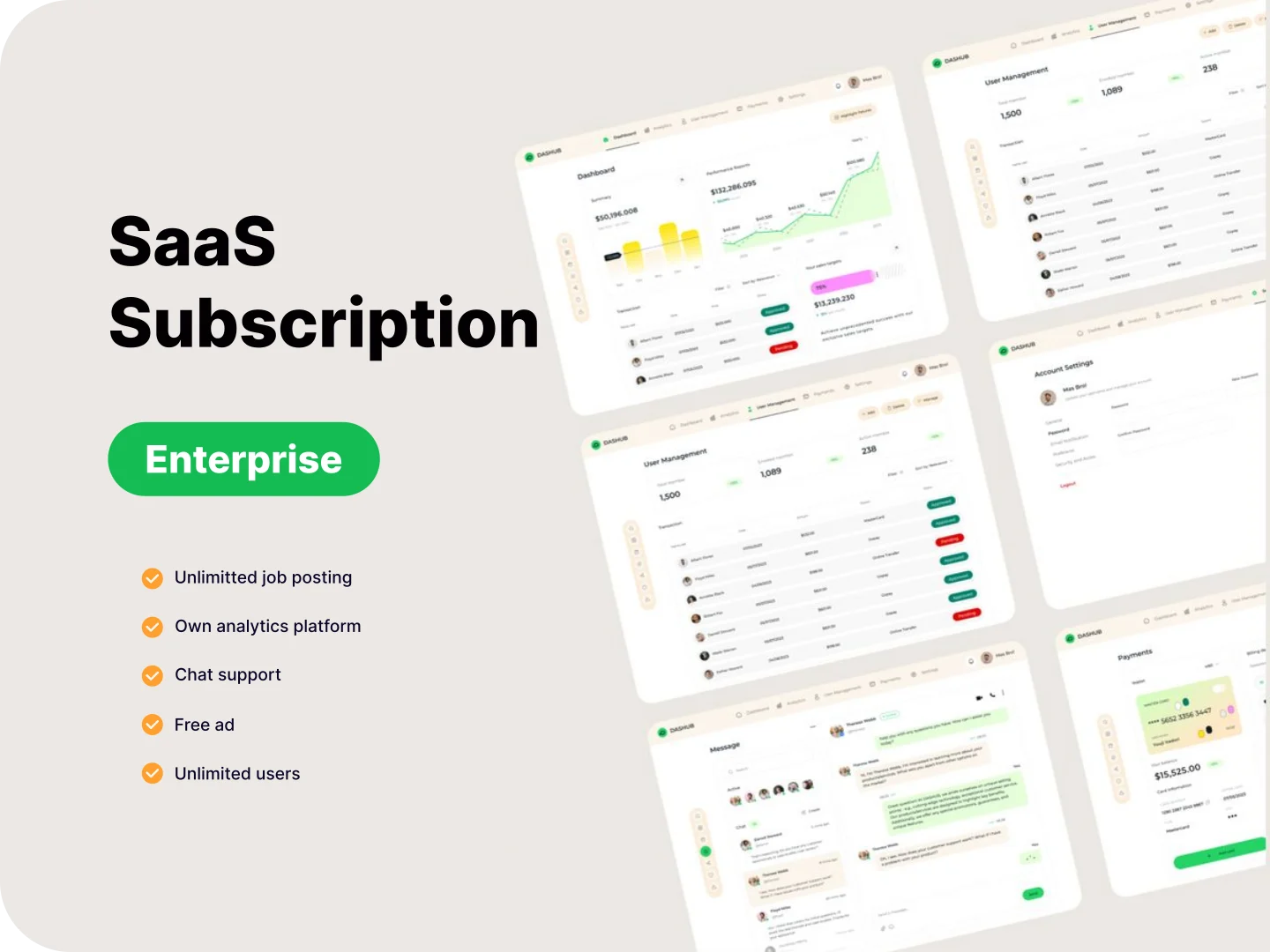 SaaS Software Subscription