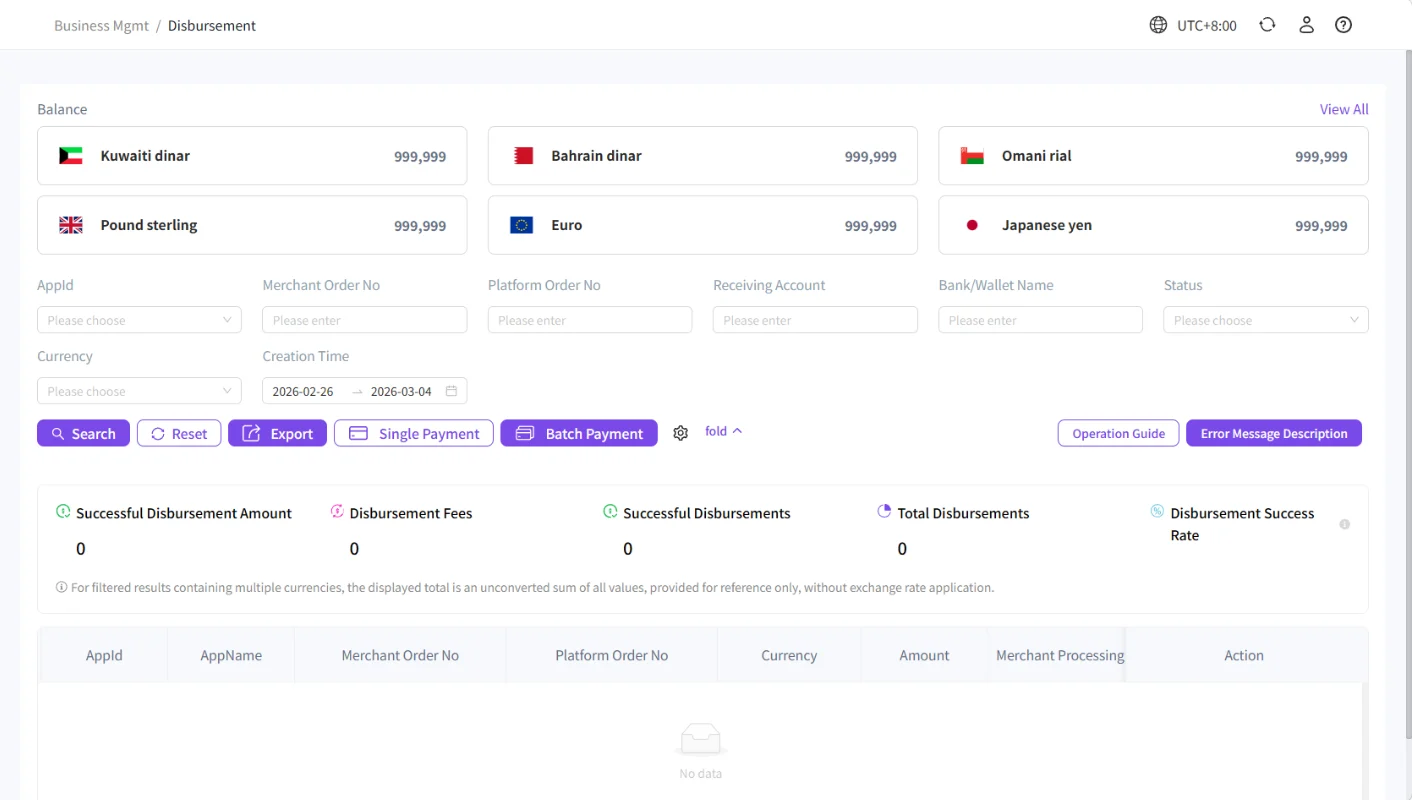 Acquiring dashboard